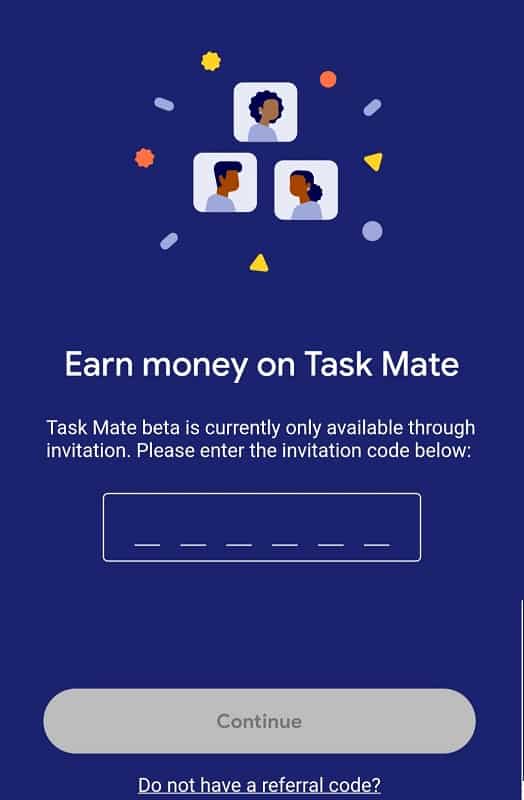 google mate invitation code