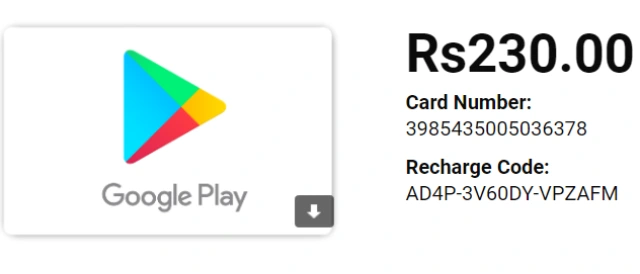 Google Play Voucher - wide 6